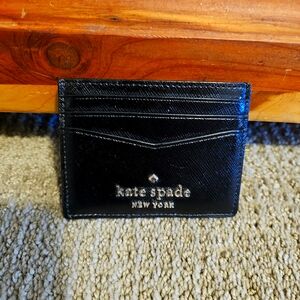 Kate Spade Small Black Card Wallet